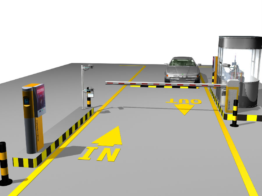 Thermopapier-Ticket-Automatenautoparkenfahrzeug-Einkommenszugriffskontrollsystem.jpg