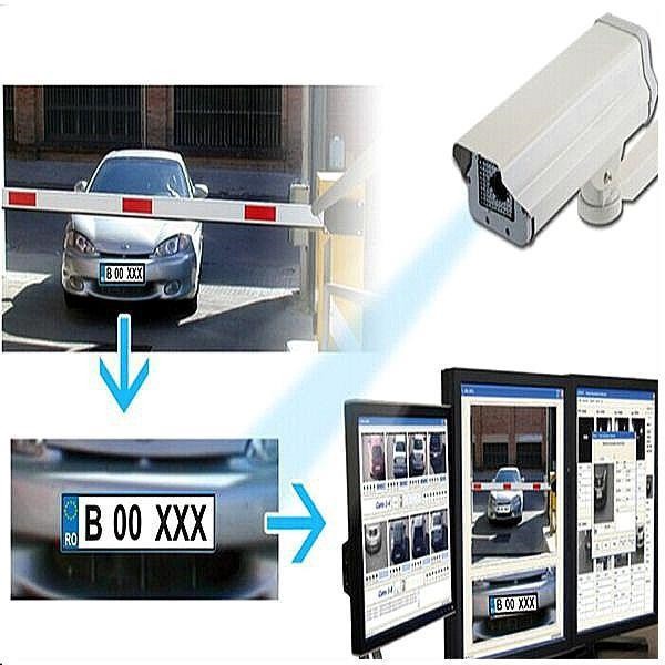 ANPR LPR-Kamera-Fahrzeug-Parkmanagementsystem mit Software