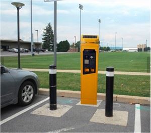Automatische Zahlung Elektronische Straße Solar Auto Parkuhr Maschine
