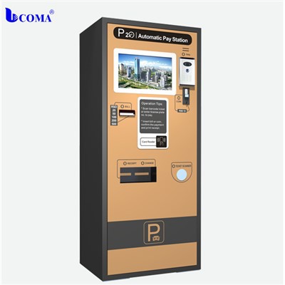 COMA-Parkautomat für Einkaufszentren, Flughäfen und Bahnhöfe